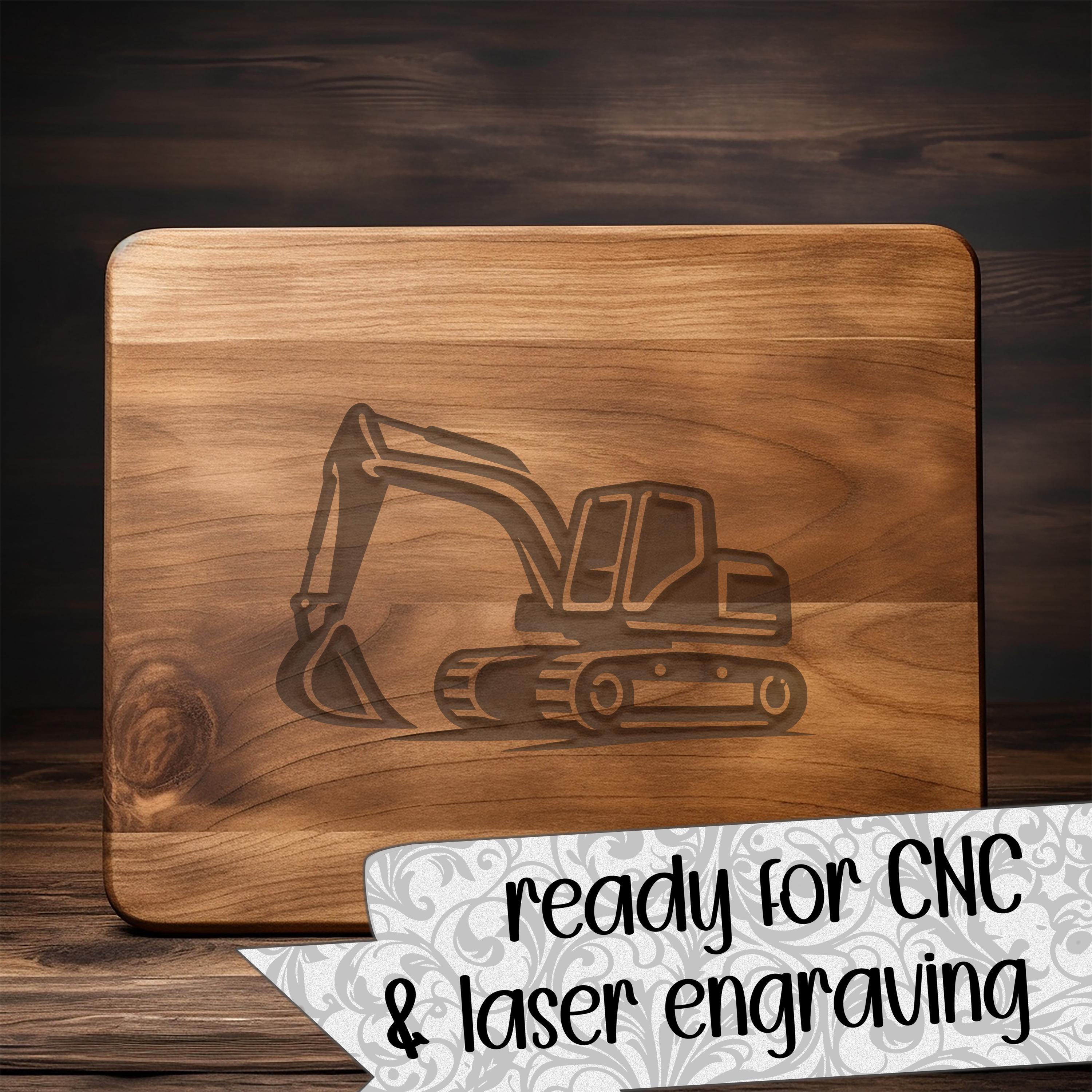 Fine Excavators SVG Cut Files (svg Dxf Png Eps Jpeg) Silhouette ...