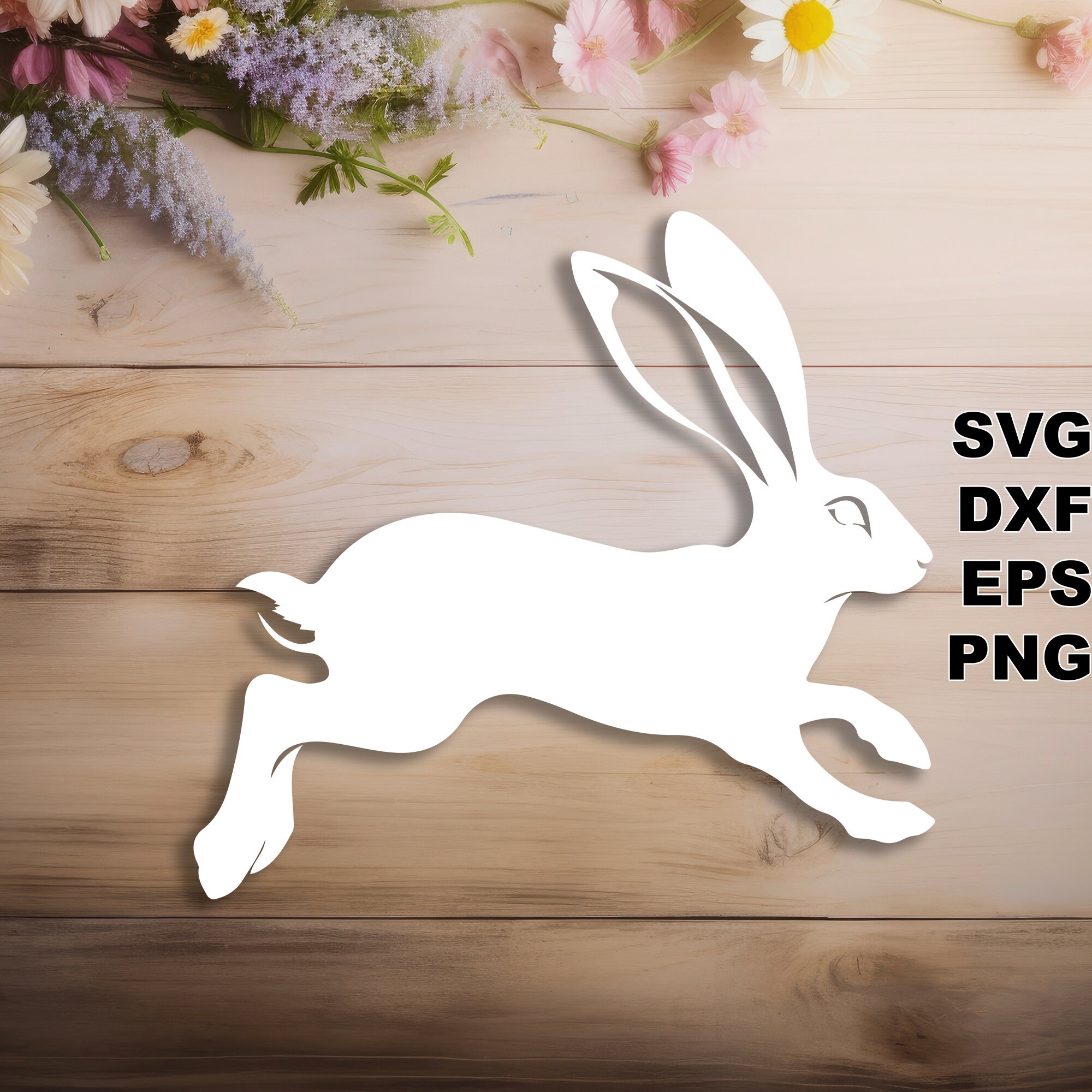 Easter SVG Cut Files svg Dxf Png Eps Silhouette & Cricut, Digital ...