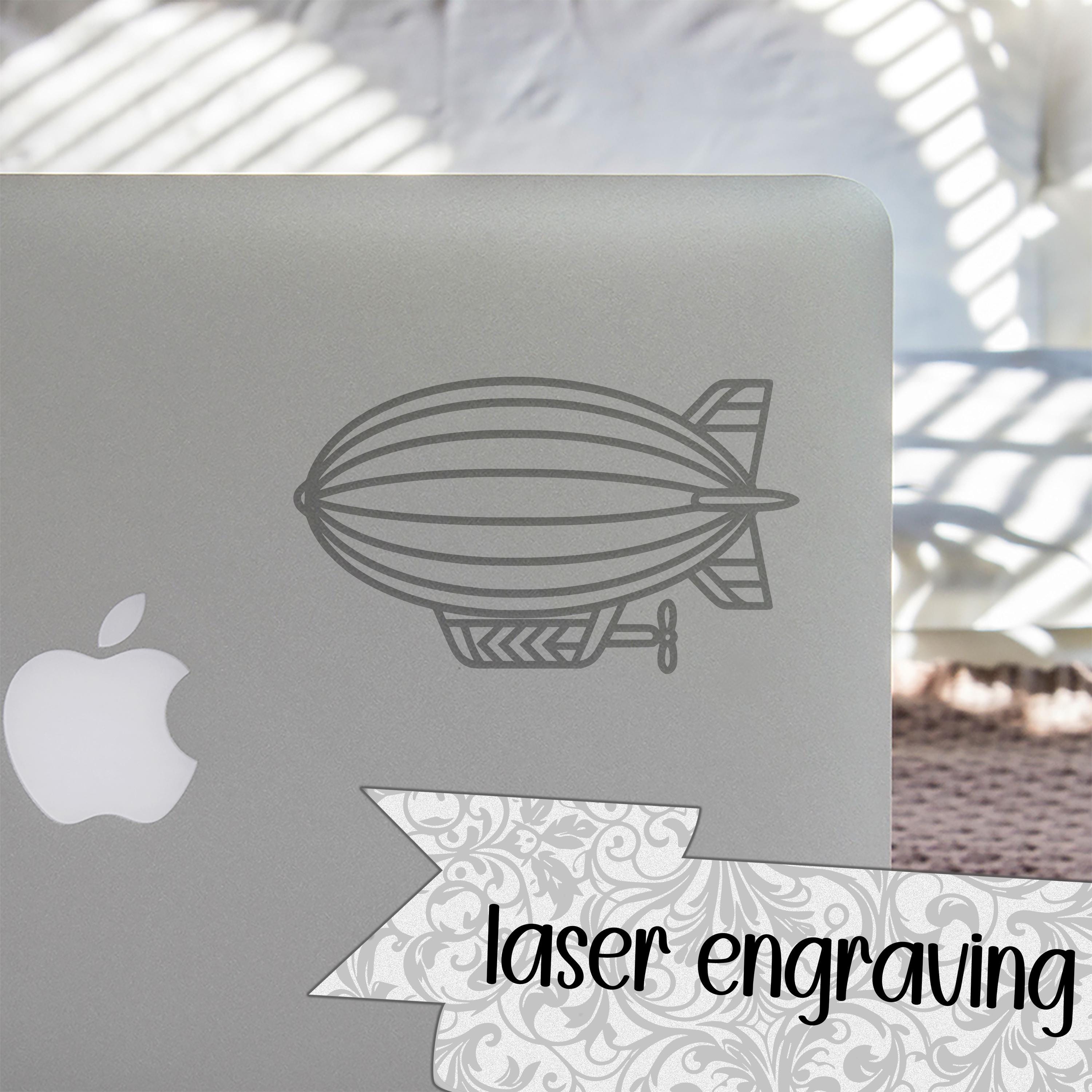 Deco Zeppelin SVG Cut Files (svg Dxf Png Eps Jpeg) Silhouette & Cricut ...
