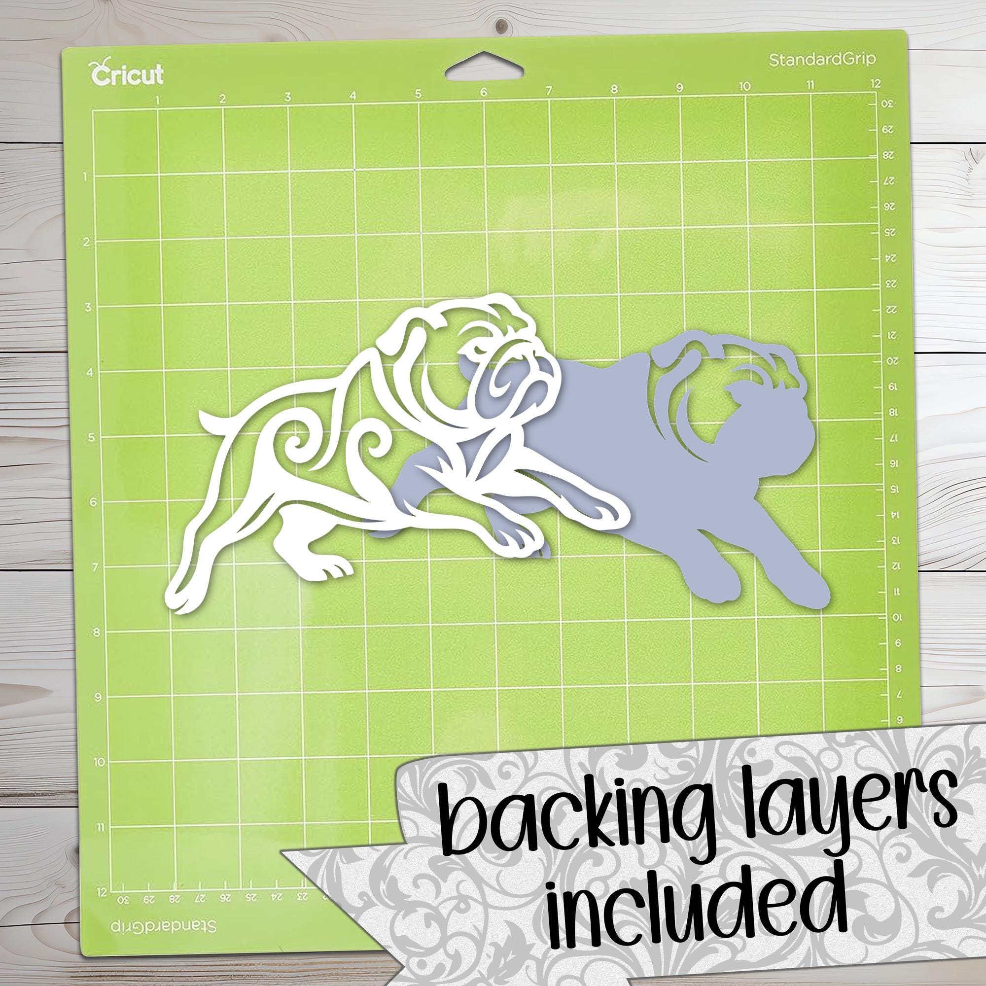 Simple Bulldog SVG Cut Files (svg Dxf Png Eps Jpeg) Silhouette & Cricut ...