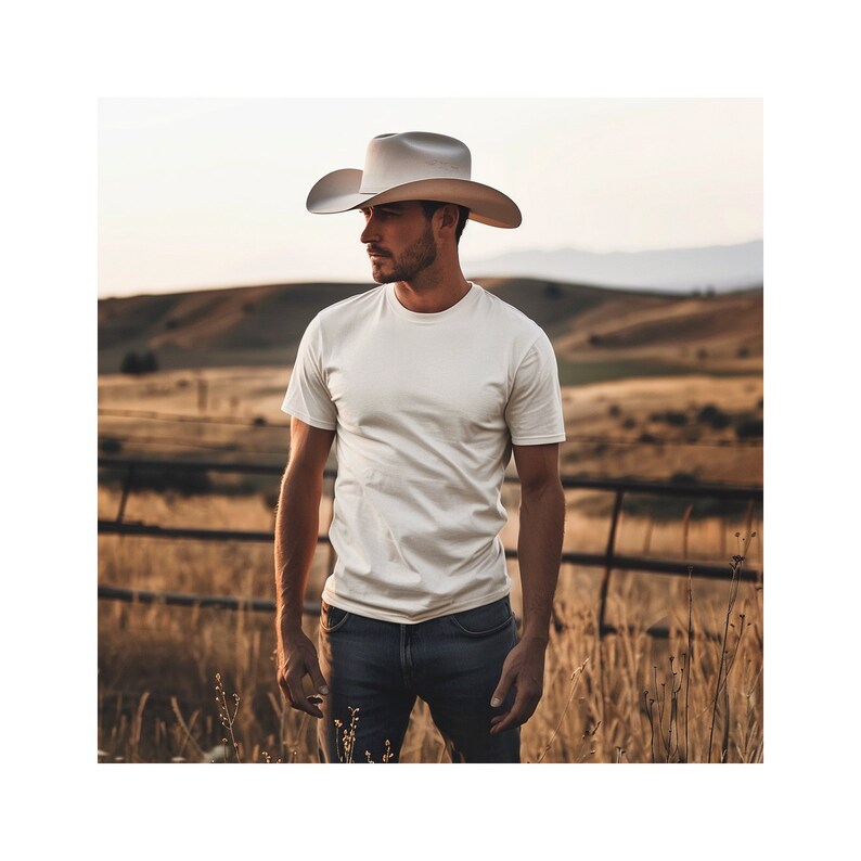 white cowboy dress shirt