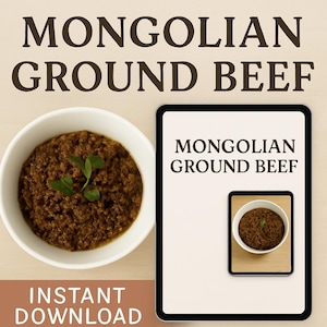 Mongolian Ground Beef Recipe