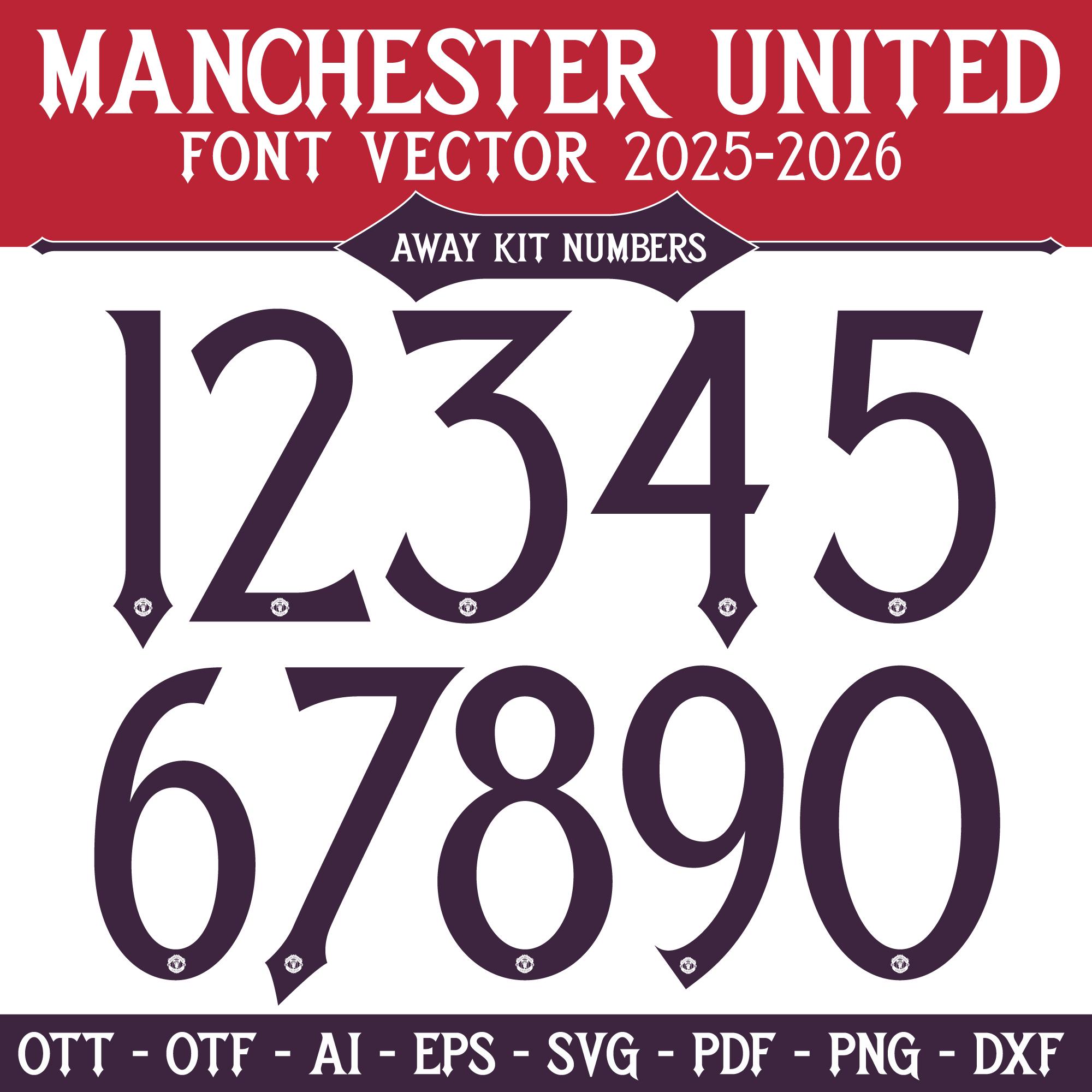 ウェア Manchester United 24/25 Away Club Font Buy Manchester United 24/25 Away Jersey | Manchester United Store