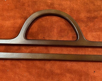 Hanger Shaped Wooden Bag Handle