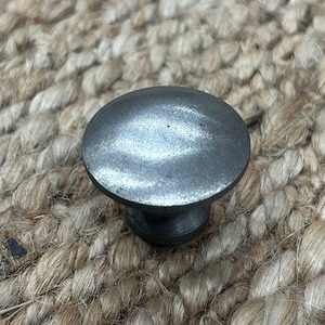 Iron Kitchen Drawer Knob, Black Cast Iron Knob Iron Cabinet Knob, Wardrobe Knob, Drawer knob, Iron Dhala Knob, Pull Dresser Knob
