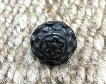 Iron Flower Designed Cast Knob Kitchen Knobs Drawer Pull Knobs Cabinet Knob Dresser Knob Almira Knob  Iron Hardware