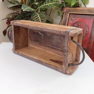 Indian Antique Wooden Beautiful Wall Hanging Self / Wall Decor / Home Decor / Indian Art / Vintage Wall Hanging Brick Mold.