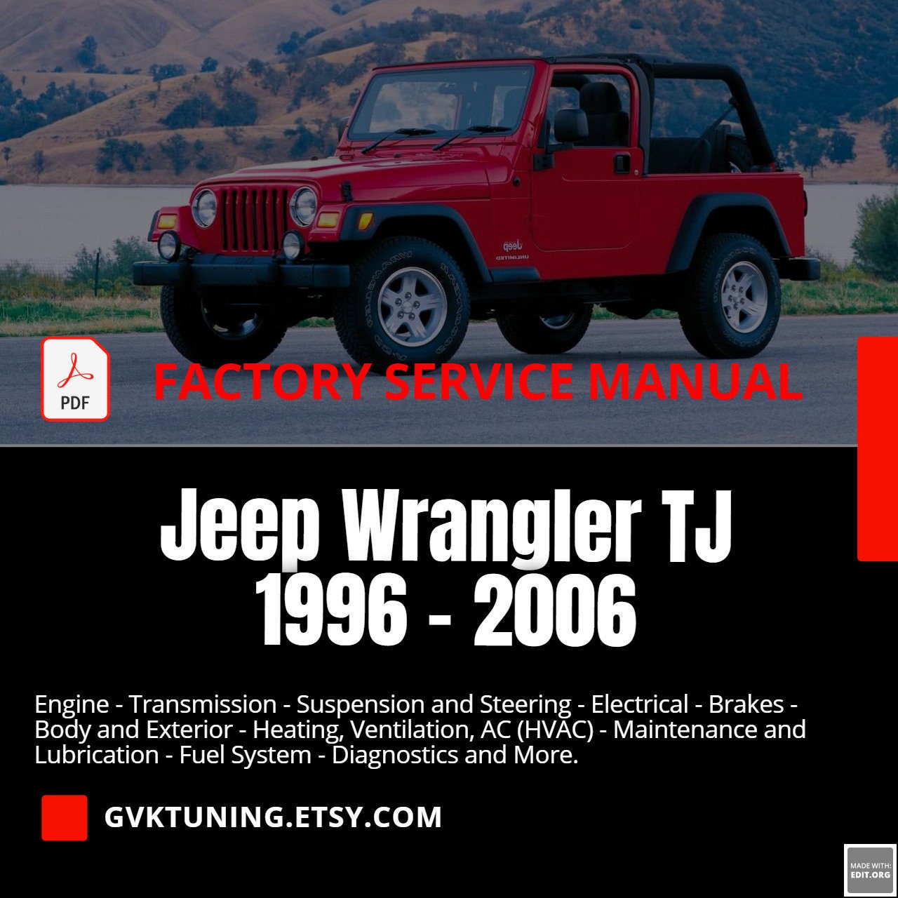 Jeep repair manual - Etsy 日本