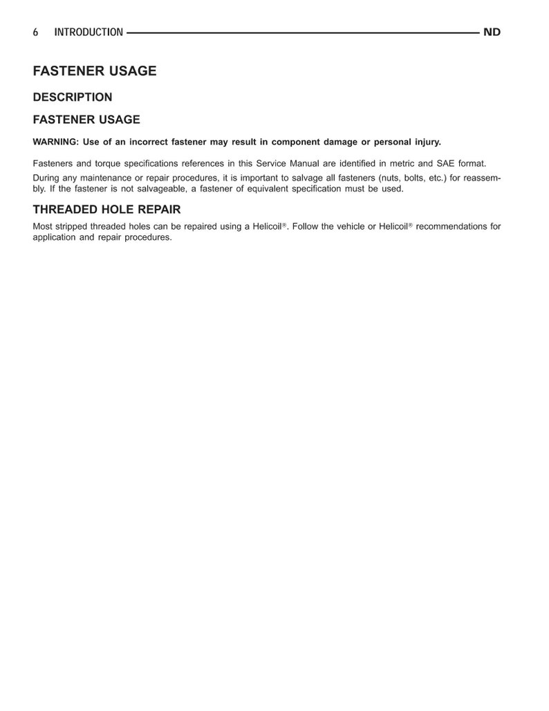 2005 DODGE DAKOTA SERVICE MANUAL PDF visual data 8
