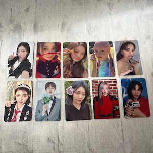 Official K-pop Photocards