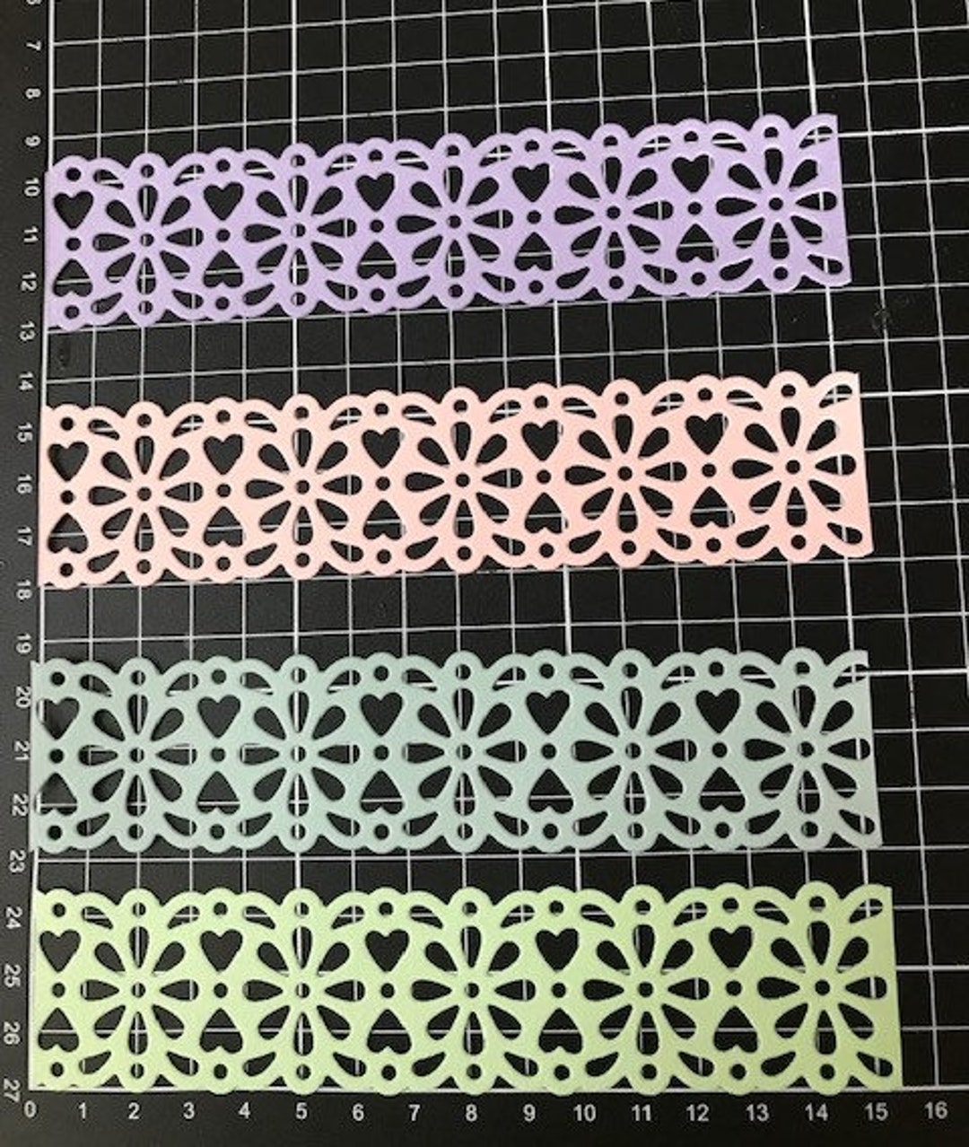 Die Cut Borders for Card Making Etsy
