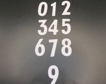 Die Cuts Numbers For Your Card Making Projects