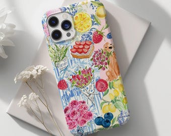Pink Summer Coquette Collage Phone Case, Y2K Cute and Trendy Aesthetic, iPhone 15 14 13 12 11 Pro Max 8 Plus X,  Galaxy S23 S22 S20 Ultra