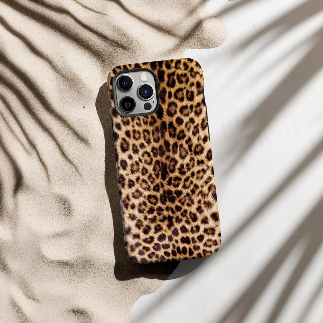 Leopard Print Phone Case Animal Print Phone Cover Leopard Y2K iPhone