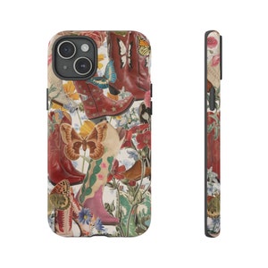 Custom Cowgirl Phone Case Western Lover Collage Casing Aesthetic iPhone 11 12 13 Mini 14 15 Pro Max Mini Tough Case Pixel 6 7 Galaxy 22 23