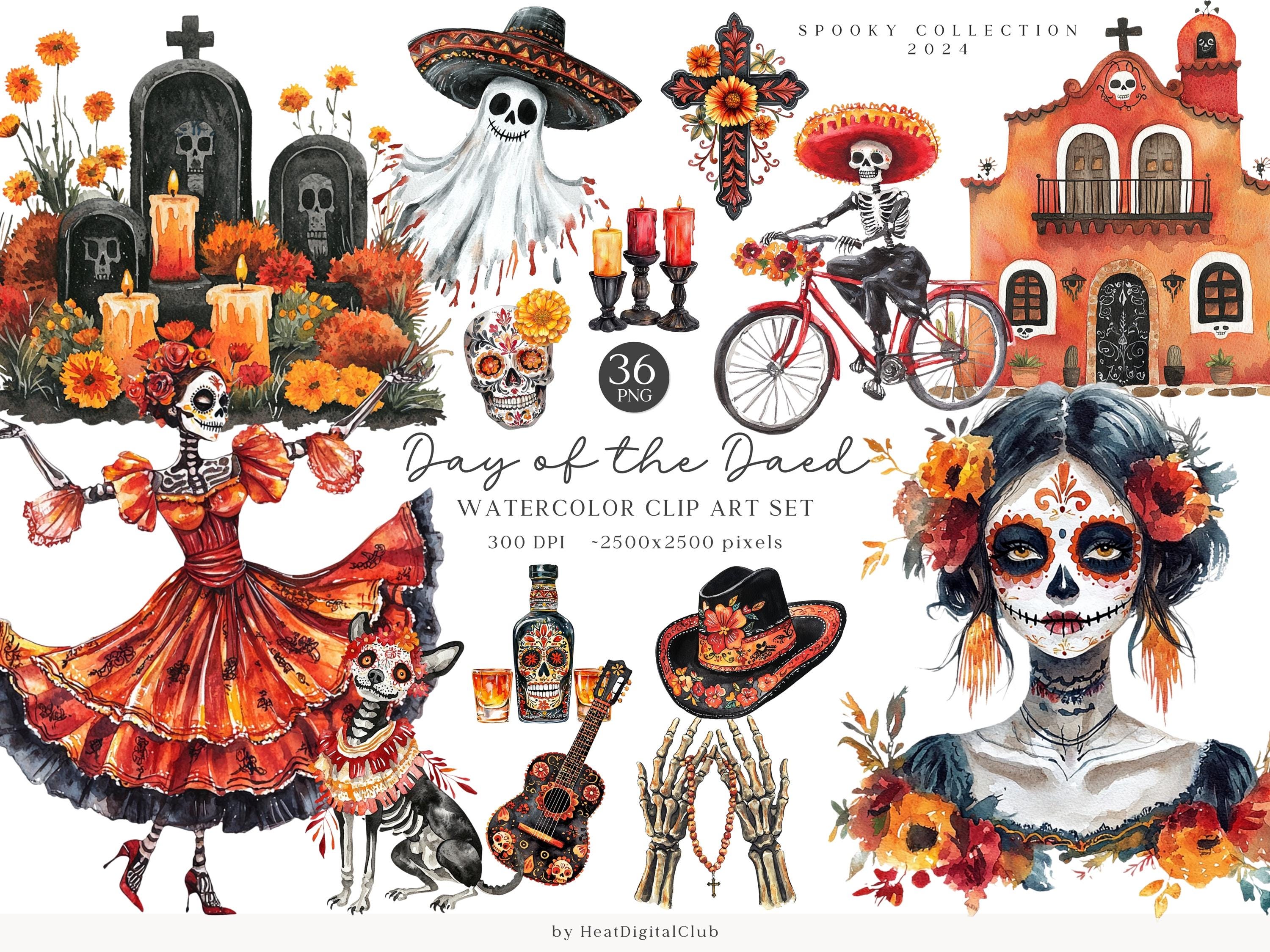 Day Of The Dead Fensterfolie – 100 X 45 Cm, Zuckerschädel-Design, Statisch Haftend Für Halloween