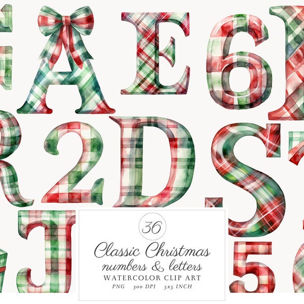 Alphabet Clipart - Etsy UK