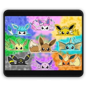 Eeveelutions Gaming Mouse Pad