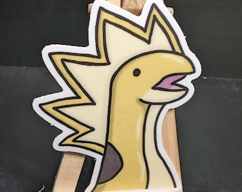 PALWORLD RELAXAURUS Lux 3" Matte Sticker | CUTE Anime Weather Proof Sticker | Kawaii Waterproof Sticker | Gaming Room Gift | Palworld  Gift