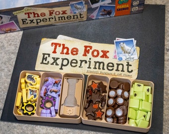 The Fox Experiment boardgame insert/organizer - STL files (no physical components).