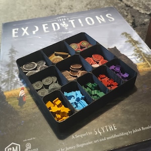 Component Tray for Expeditions boardgame - STL files (no physical components).