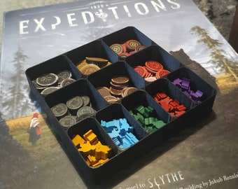 Component Tray for Expeditions boardgame - STL files (no physical components).