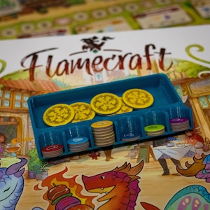Goods Tray for Flamecraft boardgame - STL file (no physical components).