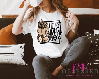 Hello Pumpkin Season Tshirt