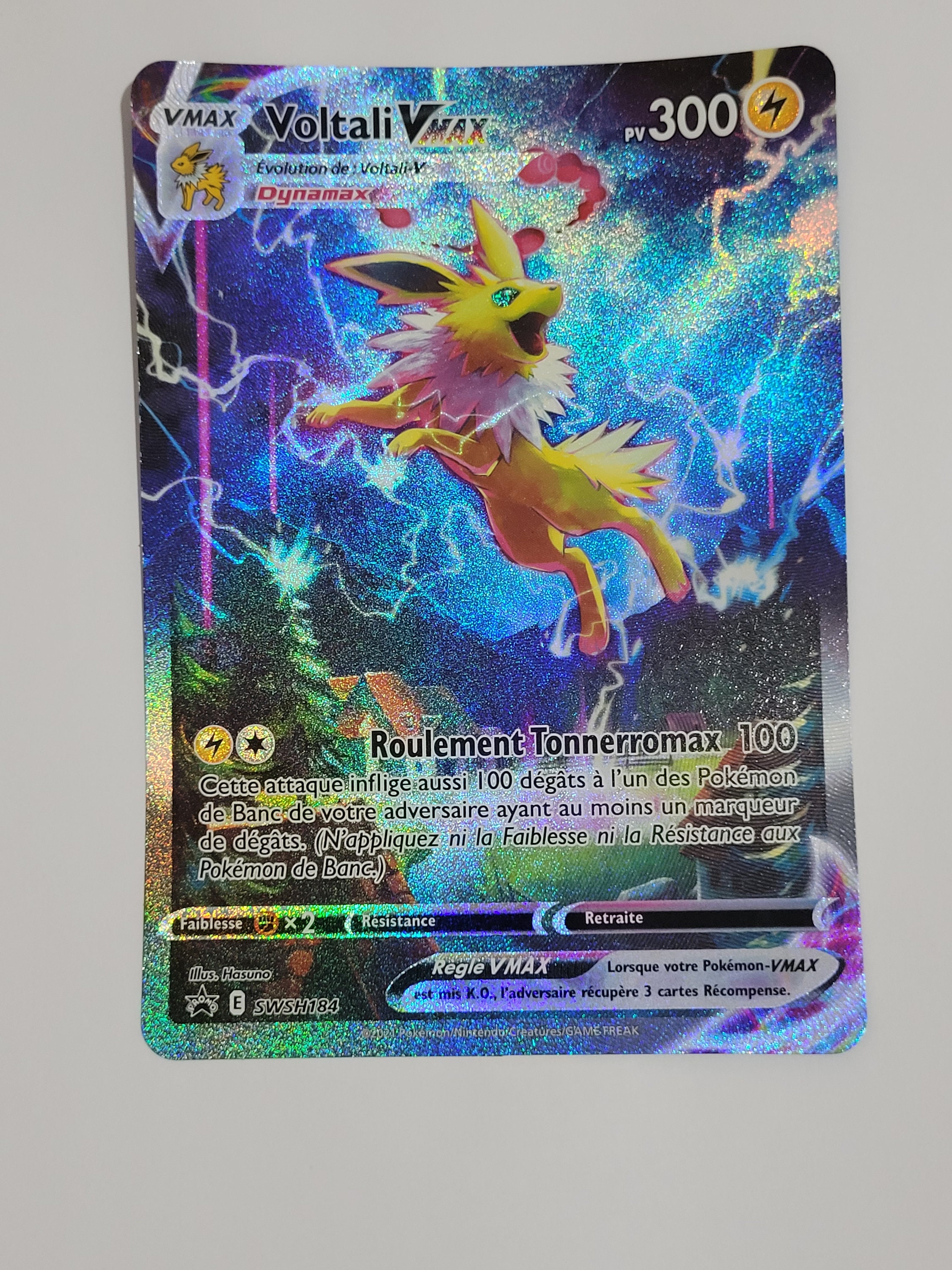 Jumbo Carte Pokémon promo - Ho-oh Arc en ciel