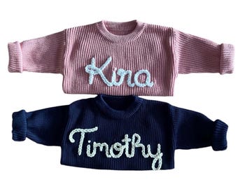 Personalized embroidered baby jumpers