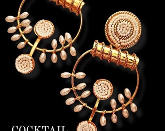 Chunky Brass Cuffs women accessories