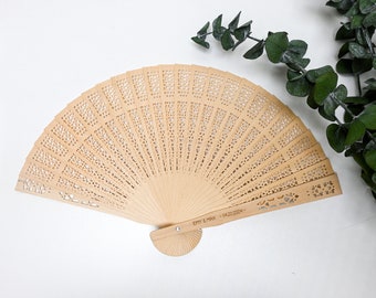 Thank You Favors Personalized Wedding Hand Fans Gifts For Engagement Bridal Gifts Party Favors, Groomsman Gifts Summer Fan Favors