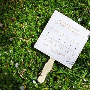 Wedding Fan Program Custom Hand Fans For Weddings Customizable Wedding Template Fans For Guests