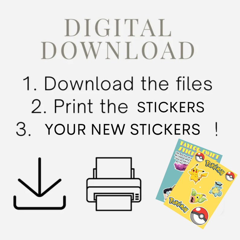 Digital Cute Anime Girl Stickers ONE PIECE STICKER Printable Etsy