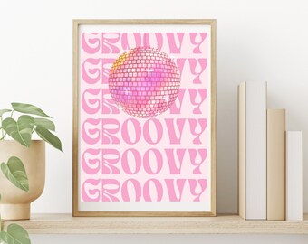 Groovy Disco Poster