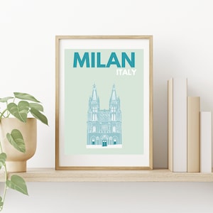 Milan - Travel Poster