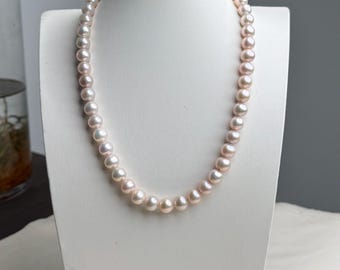 淡水パールネックレス – 10～11mm マルチカラーキャンディパール