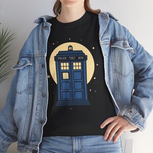 TARDIS In Moonlight