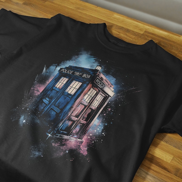 Watercolor TARDIS