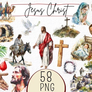 Jesus Christus Clipart 58 Png, Krippe Aquarell Neues Testament Bibel Geschichten Christliches Clipart Kreuz, Christentum Religiöse Sonntagsschule