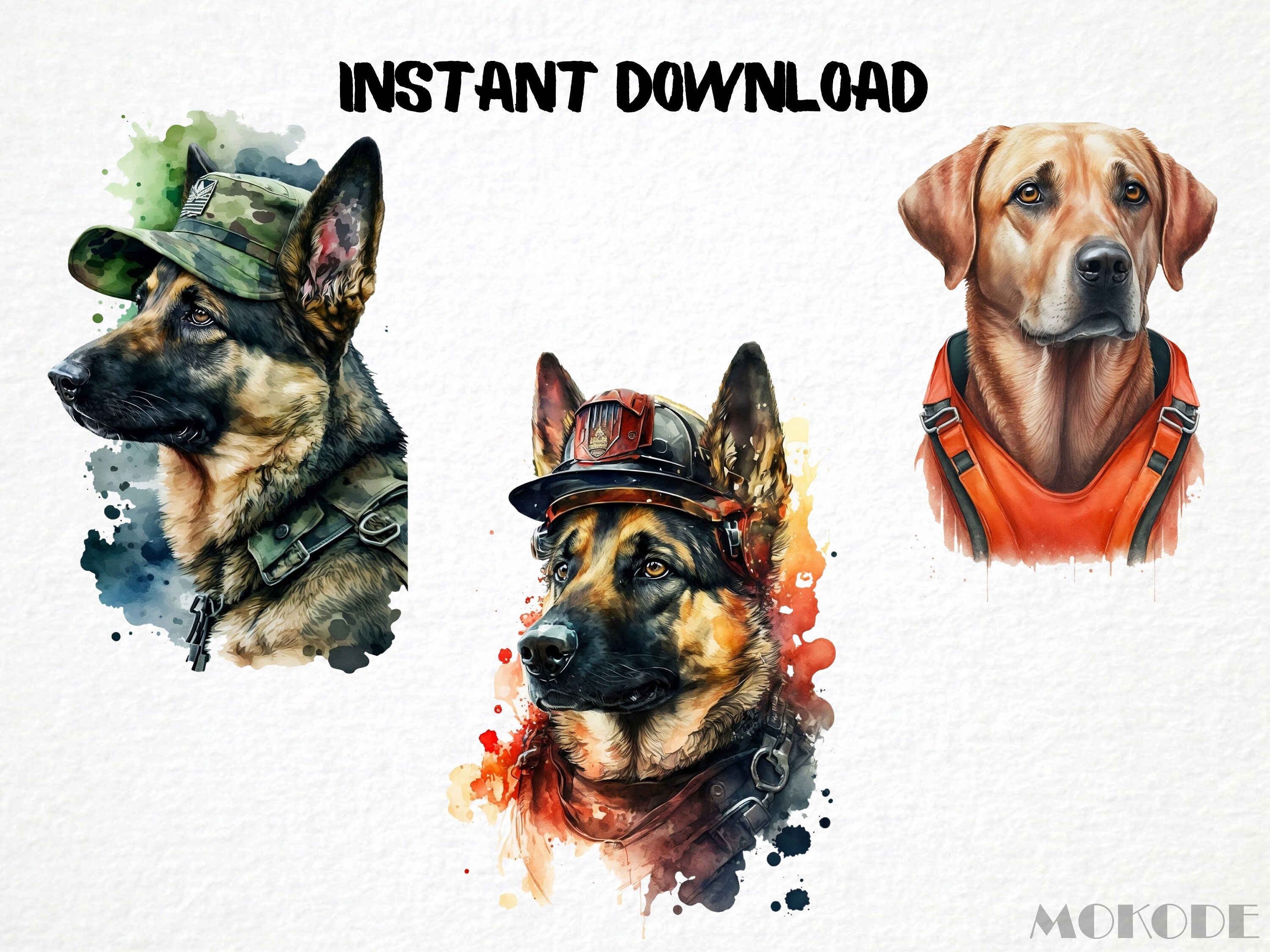 17-service-dog-clip-art-k-9-police-dog-rescue-canine-watercolor