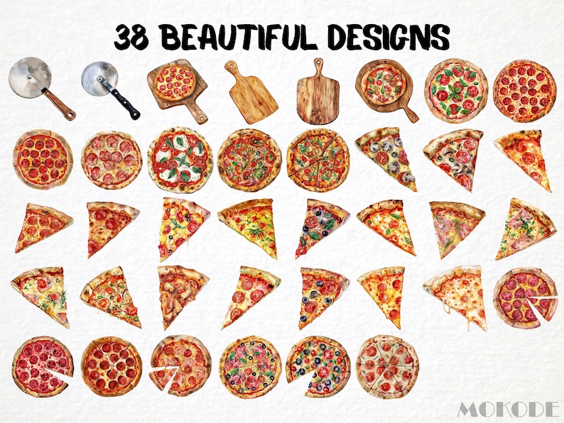 food illustration	digital prints	commercial use	junk food png	watercolor pizza	italian pizza	pizza party art	pepperoni pizza	pizza margherita	food clipart	pizza clipart	pizzeria stone oven	sublimation graphics
