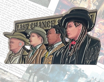 Red Dwarf Gunmen of the Apocalypse Enamel Pin Badge