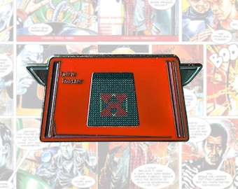 Red Dwarf Talkie Toaster Soft Enamel Pin