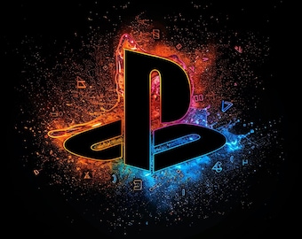 Arte digital del logotipo de PlayStation: 16 diseños PNG (uso comercial)