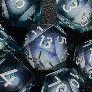 Liquid Core Dice Set RPG Dice Set