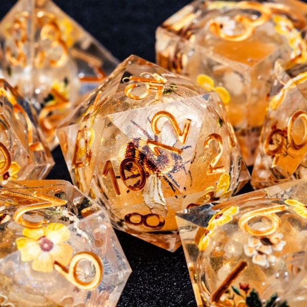 Liquid Core Dice Set RPG Dice Set