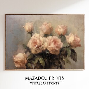 Botanical Roses | Vintage Art PRINTABLE | 0028
