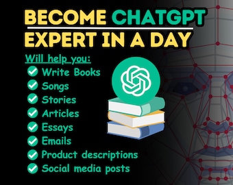 How To Use ChatGPT, Become ChatGPT AI Expert, Generate Passive Income Using OpenAI ChatGPT Guide, Create Book With ChatGPT, Write songs