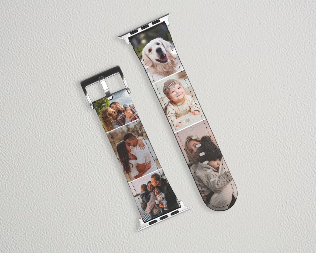 Personalized Apple Watch Bands, Custom Photo Apple Watch Bands With
